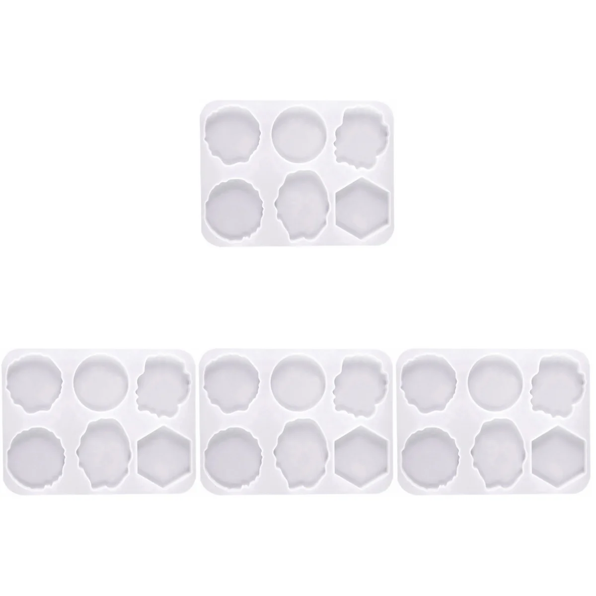 

Silicone Mold Grip Epoxy Resin Molds Base Holder Crystal Stand Making Diy Round Resein Tools Drop Jewelry Die Mobile Creative