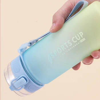 600ml 800ml Plastic Water Bottle For Drinking Portable Gym Sports Tea Coffee Cup Kitchen Tools Girl Water Bottle For Kids School 3