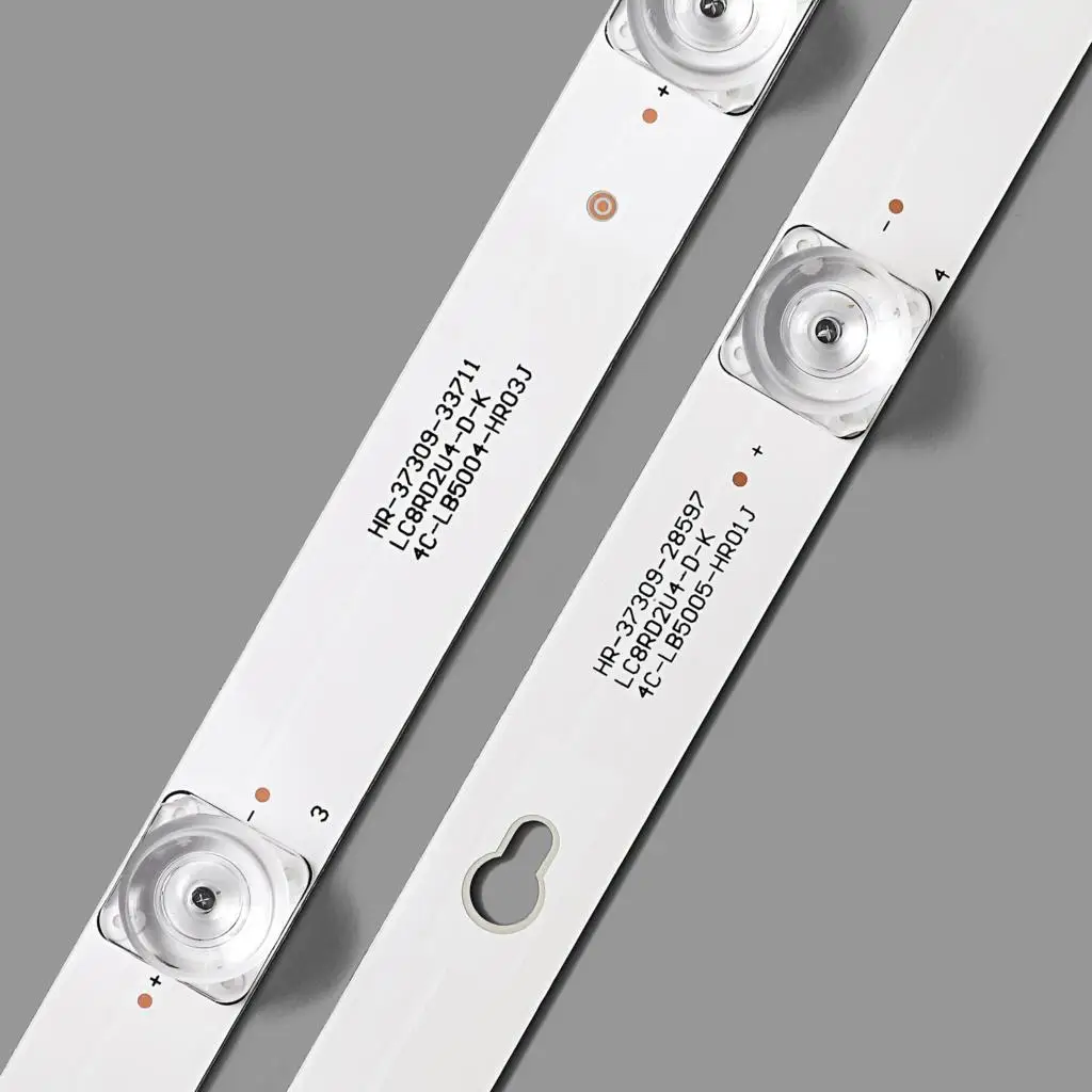 

8 светодиодных лент для подсветки TCL 50 ''TV 4C-LB5004-HR13J 4C-LB5005-HR03J 50D2900 50HR330M05A9 50HR330M04A9 D50A630U