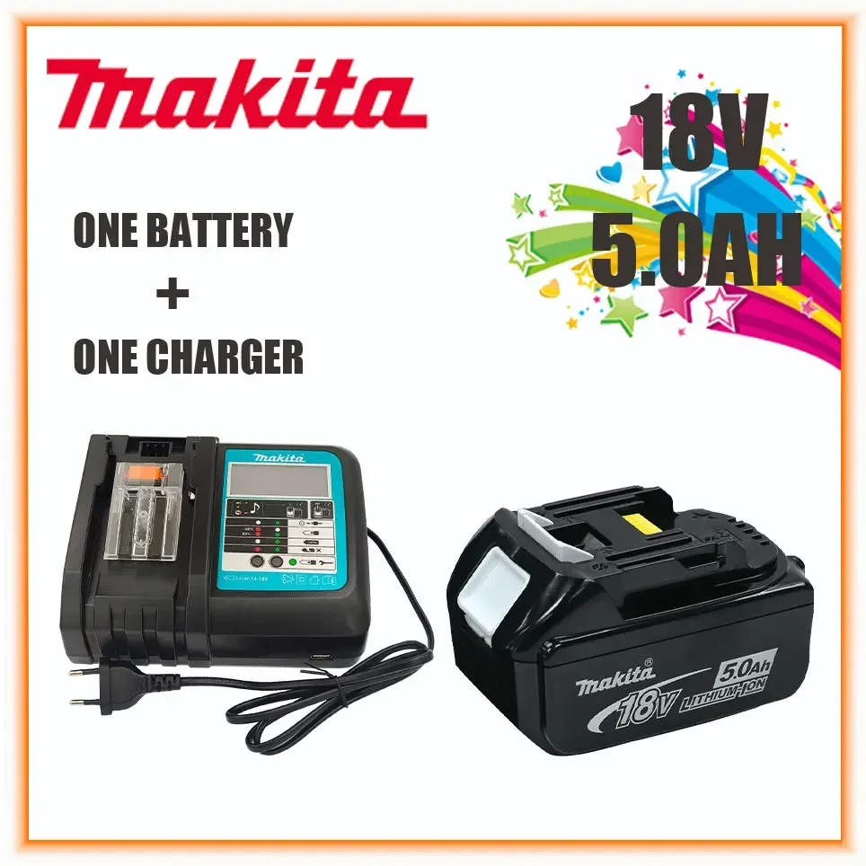 

100% Оригинальный Makita 18 в Ач перезаряжаемая батарея для электроинструментов с светодиодный Li-Ion Замена LXT BL1860B BL1860 BL1850
