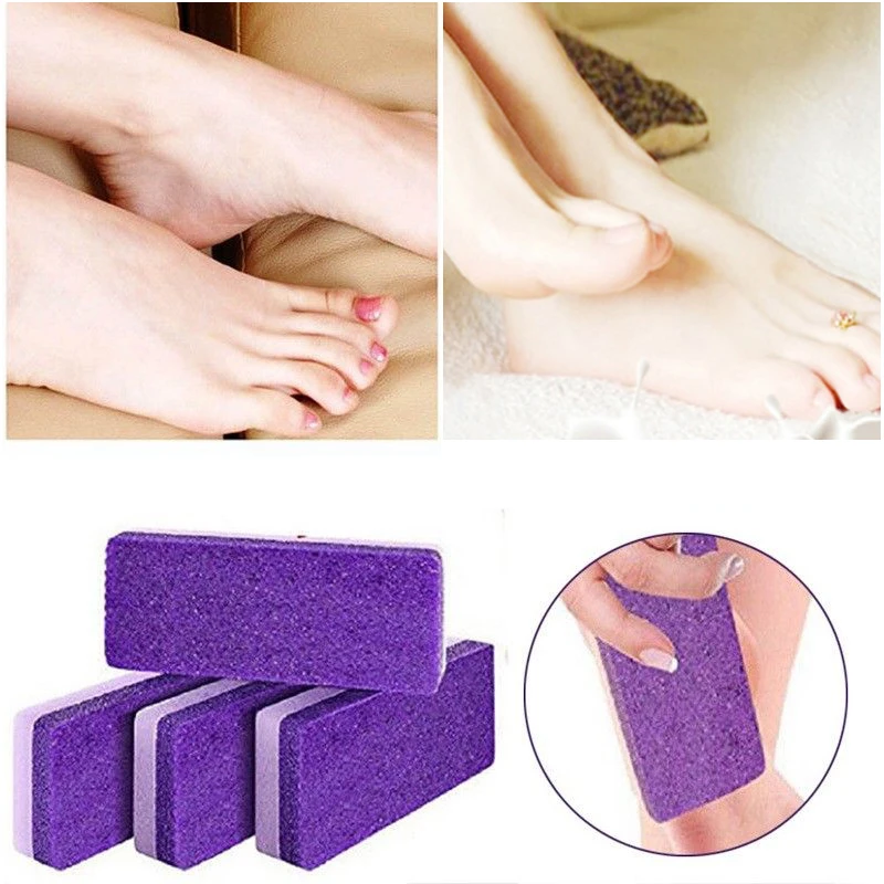 

1 PC Foot Care Tool Practical Foot Pumice Stone Pedicure Tools For Foot Callus Exfoliate Hard Skin Remove Pedicure Scrubber
