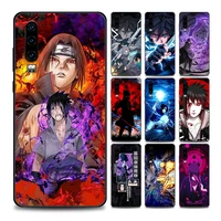 phone case for huawei p10 lite p20 p30 p40 lite p50 pro plus p smart z soft silicone japanese anime naruto uchiha sasuke