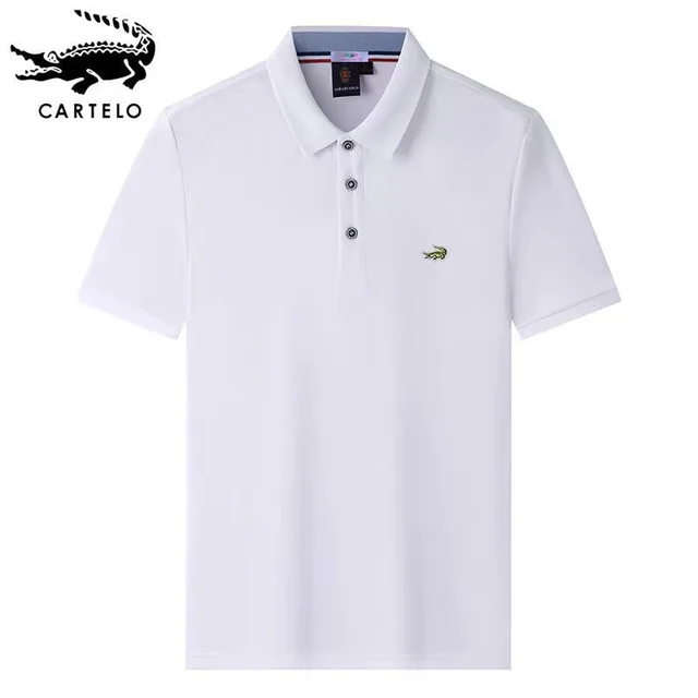 CARTELO 40% Cotton Embroiderey Hot Selling Men's Polo Shirt Spring Summer New Smart Casual Breathable Lapel Polo Shirt for Man 6