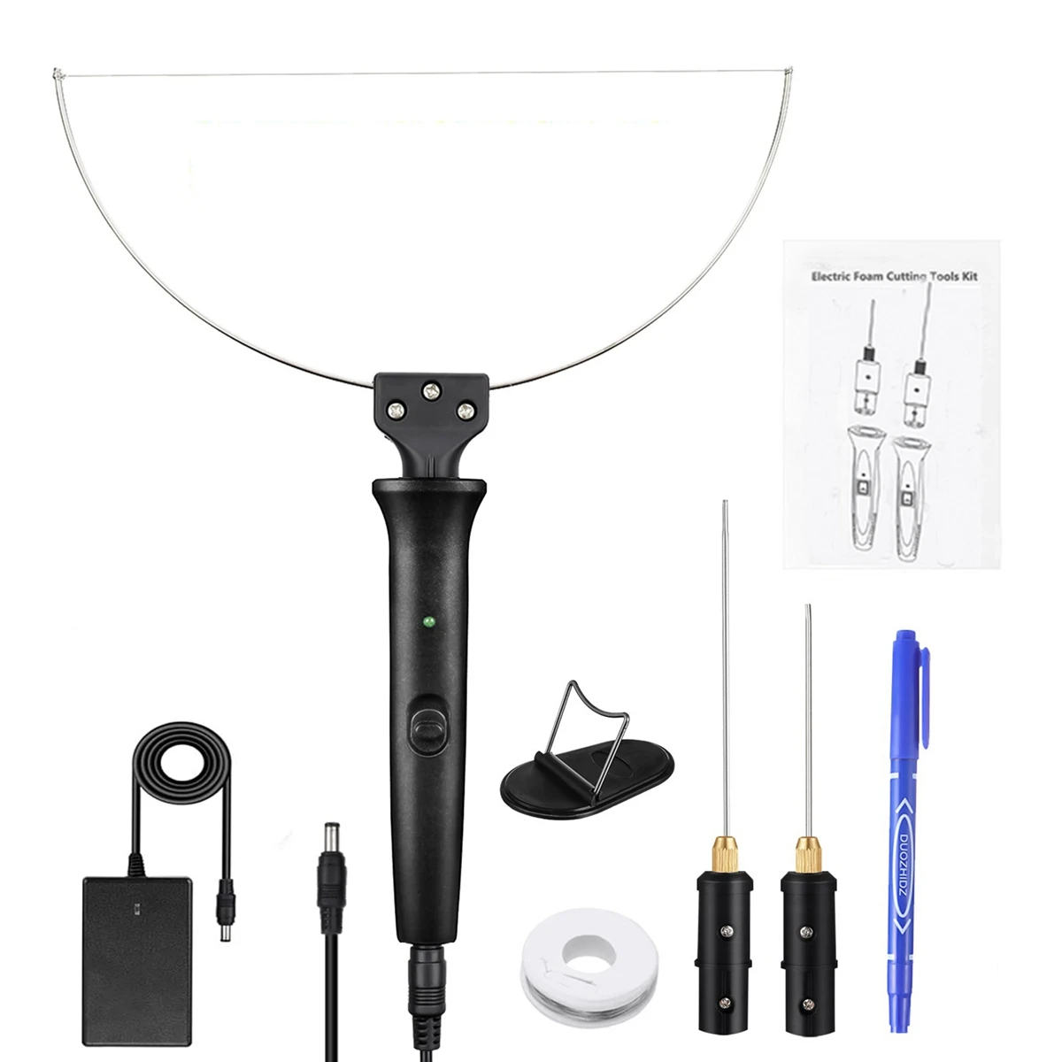 

Электрическая режущая машина из пенопласта 3-в-1, 8 шт., 18 Вт, электрическая ручка для ручной резки, набор инструментов, вилка европейского стандарта