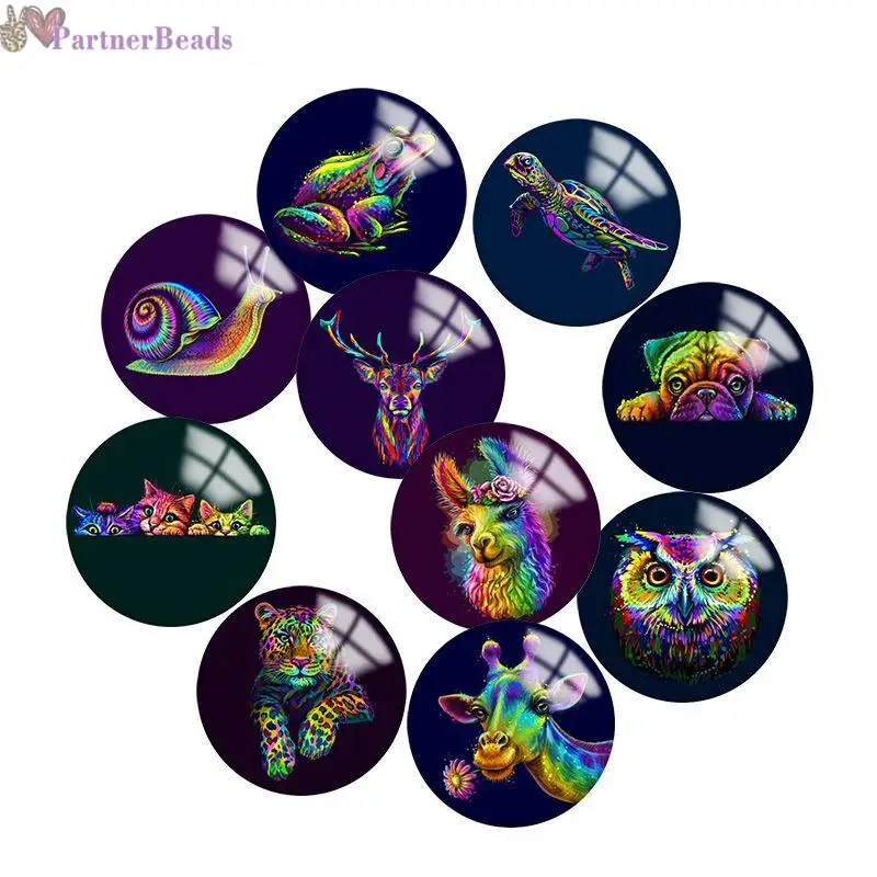 

Круглый стеклянный кабошон с плоской задней поверхностью, 20 мм, S0031