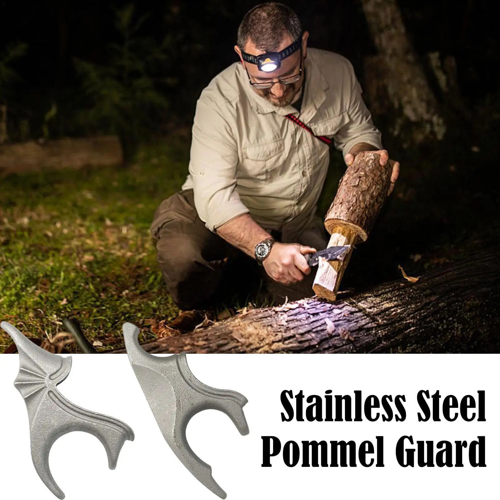 

Рукоятка для ножа «сделай сам», искусственный нож, стальная ручка, головка ножа, нож для изготовления лезвия, аксессуары для изготовления ог...