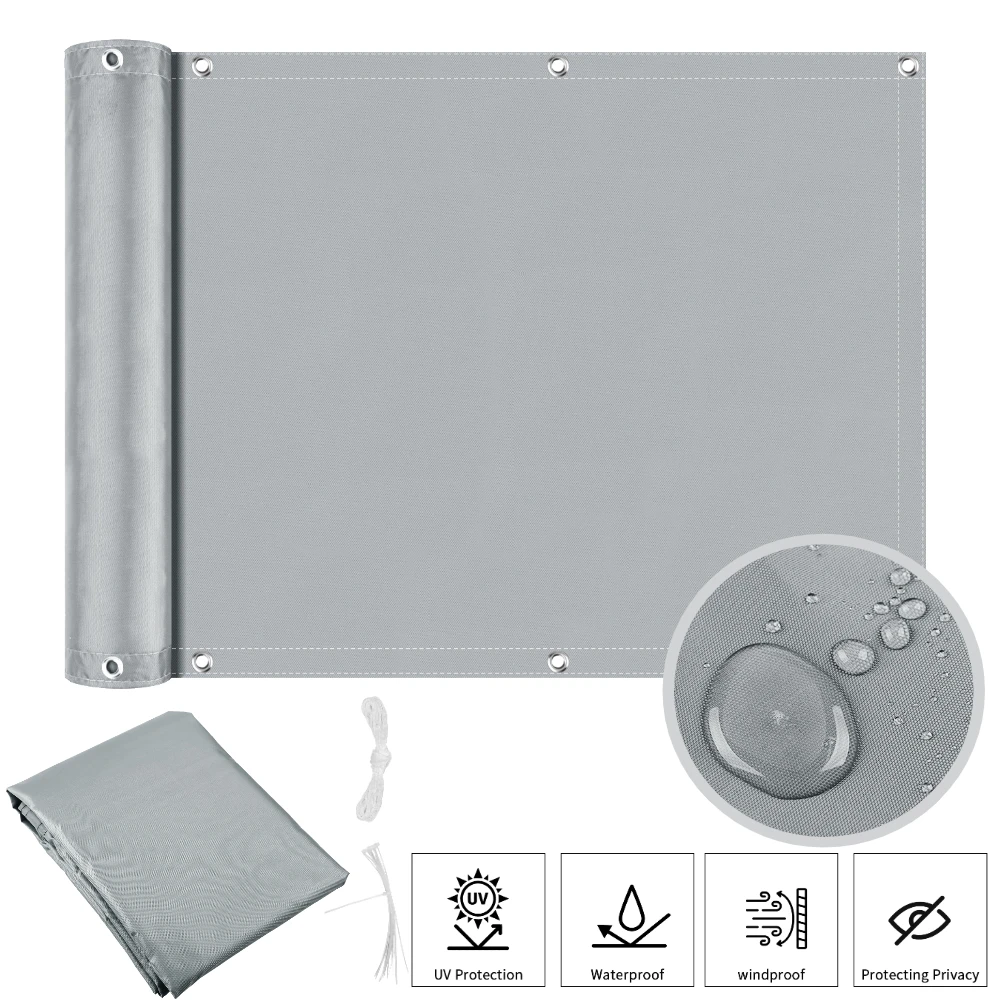 

Водонепроницаемый тент для балкона из полиэстера