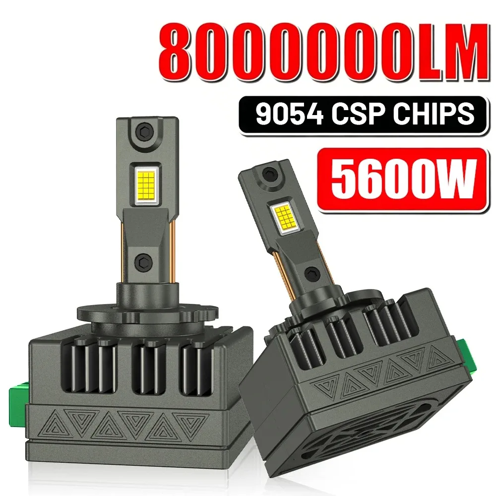Фото Светодиодные лампы CANbus для фар D1S D3S D2S D4S D2R D4R D8S, сверхъяркие 6500W 8000000LM, 6000K, Plug&Play 12V, для замены в автомобилях №1