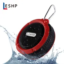 Shower Speaker C6 Outdoor Portable Waterproof Wireless Bluetooth-Compatible  Car Speaker Suction Cup TF Card Smartphone Computer