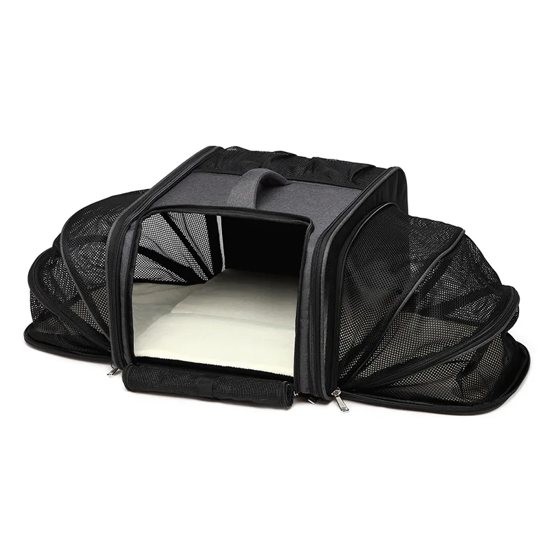 

New double-sided extended cat bag, convenient to expand pet backpack when going out