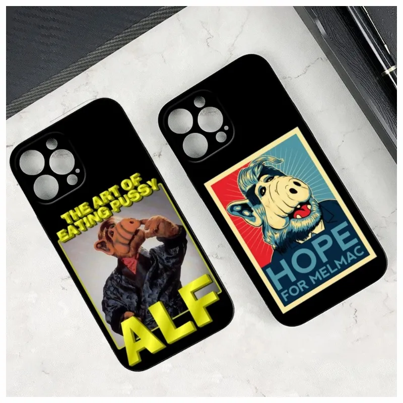 

Alf Parody I Want To Believe 80S Phone Case for Iphone 14 12 11 13 Pro Max Mini X XR XS 7 8 Plus Max SE 2020 Soft Phone Covers