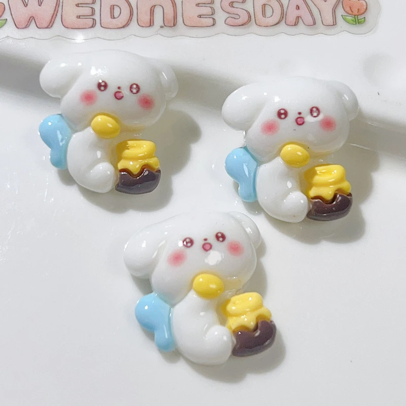 10 шт. новый милый миниатюрный мультяшный медведь кролик из смолы альбом для