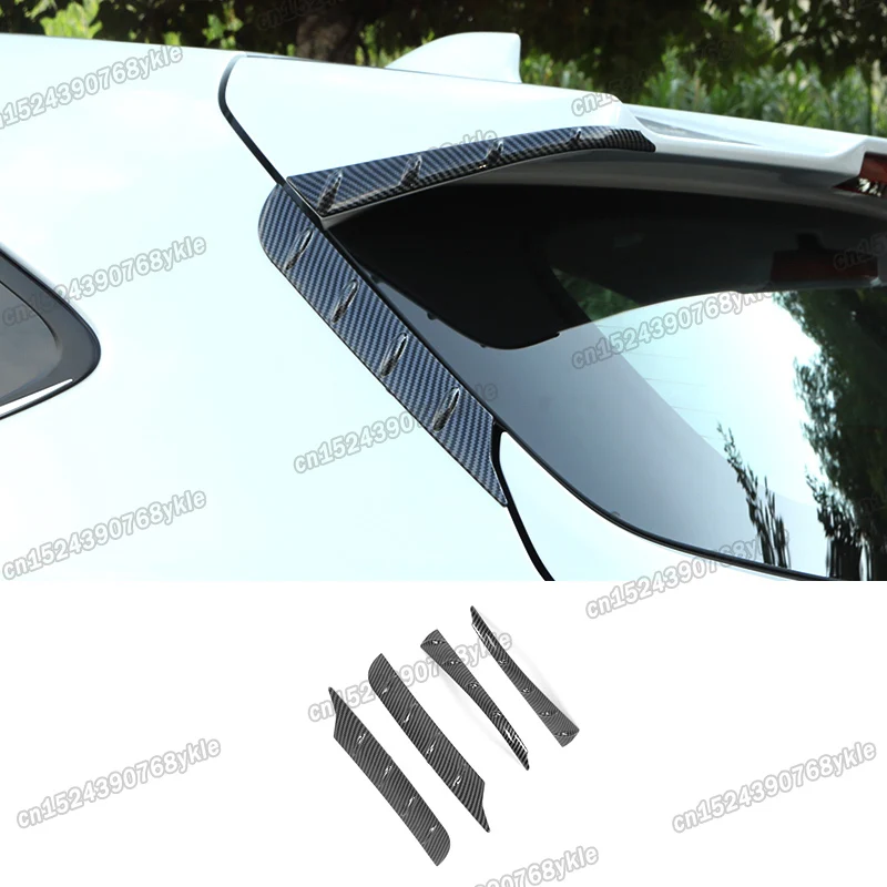 

carbon fiber car rear tail Spoiler trims for toyota highlander 2020 2021 2022 2023 xu70 accessories exterior hybrid styling auto