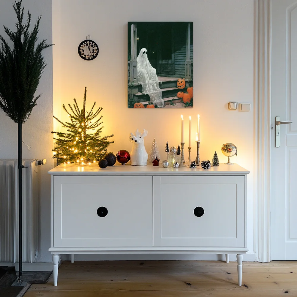 1 шт. одинокий имп тыквенный эльф призрак разговора современное настенное