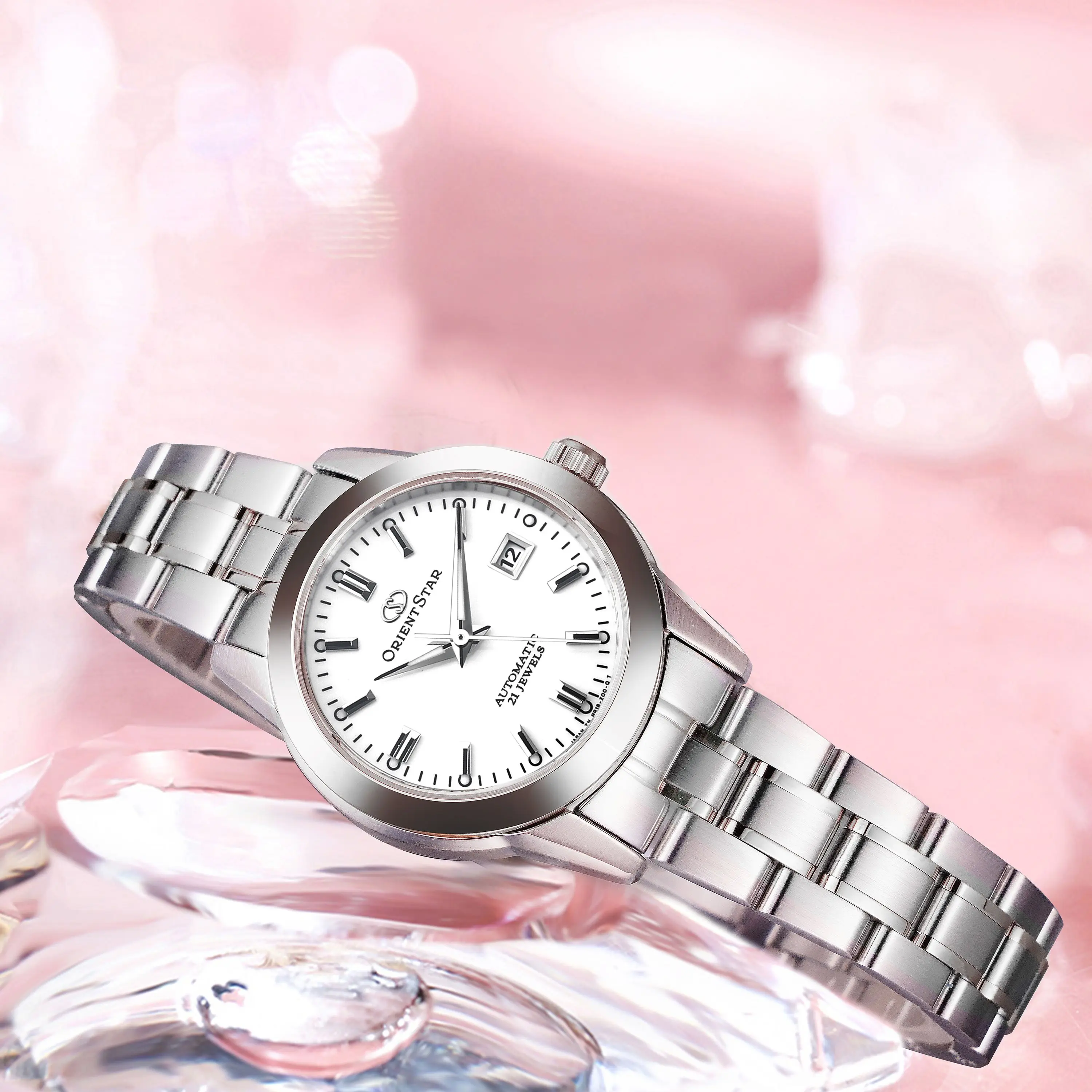 ORIENT STAR Women's Dress Watch, 29mm Sapphire Crystal Dial Japanese Watch Automatic Mechanical Watch for Women /WZ0391NR enlarge