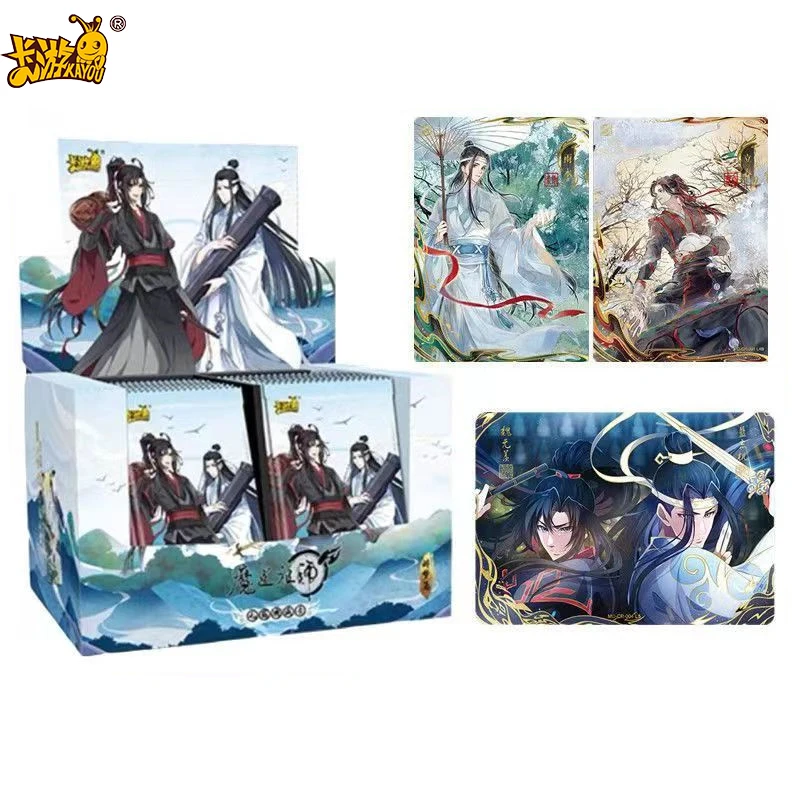 Открытки кавы с подлинным МО дао ЗУ Ши пьяные грезы Вэй вусиань Lan Wangji полная