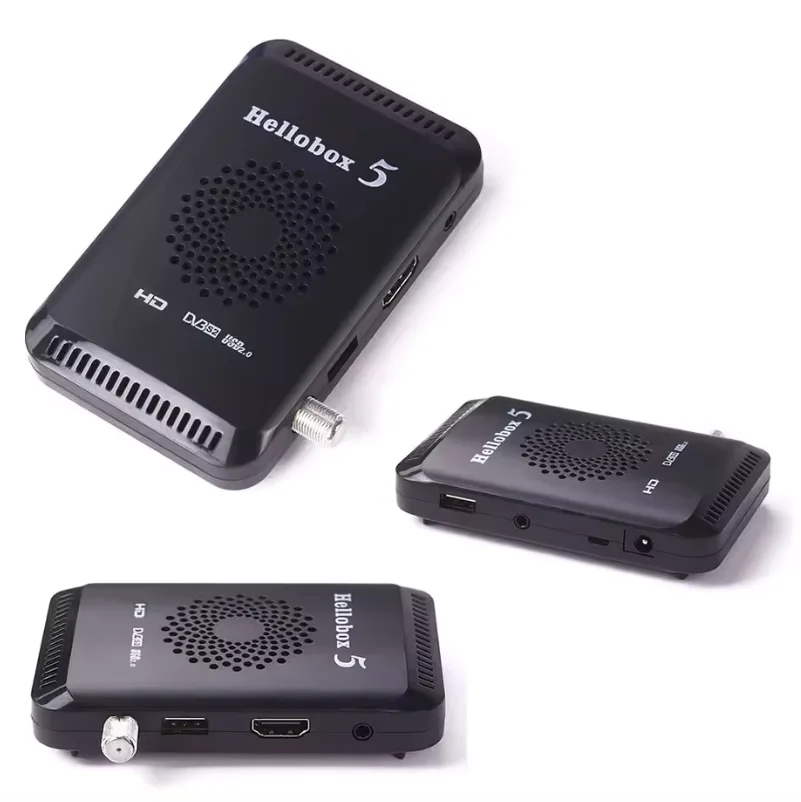 Фото Новый ресивер Hellobox 5 DVB-T2 DVB-S2 Combo для спутникового телевидения, тюнер STB с поддержкой воспроизведения ТВ на телефоне, цифровой смарт-декодер DVB-S2X H.265 №2