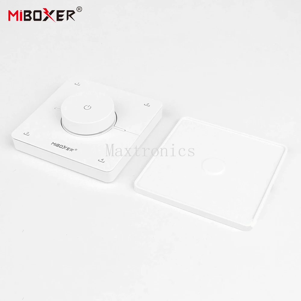 Фото 2,4 ГГц Miboxer K0 86, вращающееся колесо CCT, сцена, дистанционная регулировка цветовой температуры, яркости, диммер, двойной белый светодиодный переключатель, контроллер №4
