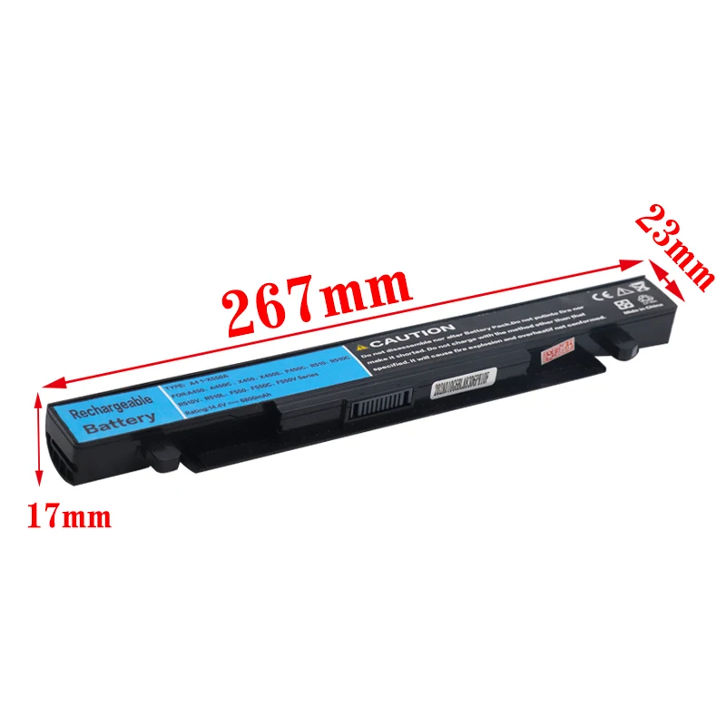 15 в 6800 мАч Korea Cell New A41-X550A Аккумулятор для ноутбука ASUS X450 X550 X550C X550B X550V X450C X550CA X452EA X452C