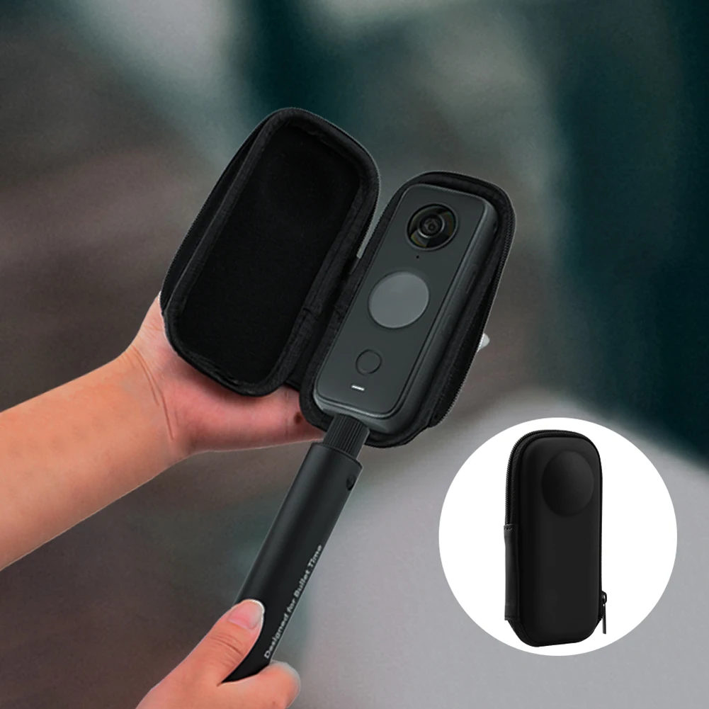 

ПУ Чехол для переноски сменная водонепроницаемая сумка для хранения панорамной камеры, аксессуары, портативная мини-Защитная сумка для ...