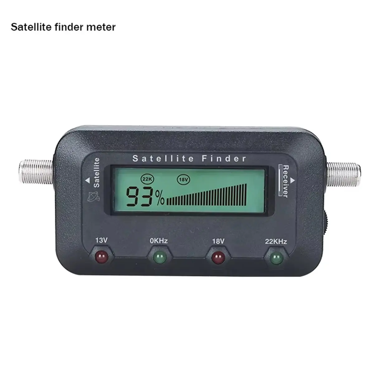 Фото Цифровой HD-измеритель для спутникового ТВ-ресивера Satfinder SAT Finder Dist TV №5