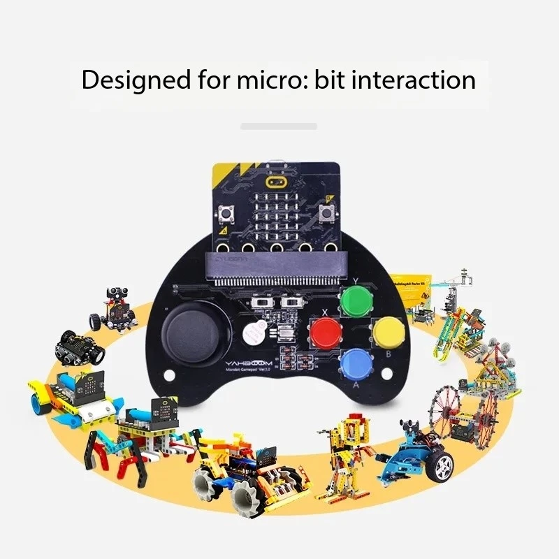 1 шт. программируемый игровой контроллер Microbit микро: битовой джойстик кнопка
