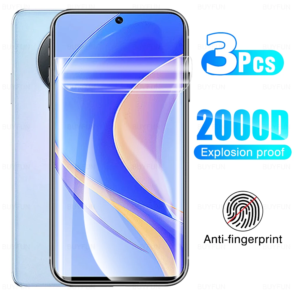 

Защитная пленка для Huawei Nova Y90 Y70 Plus 3 шт., мягкая Гидрогелевая пленка для Hauwei Nova 9 SE 4G 5G Nova9 Pro, защитное стекло