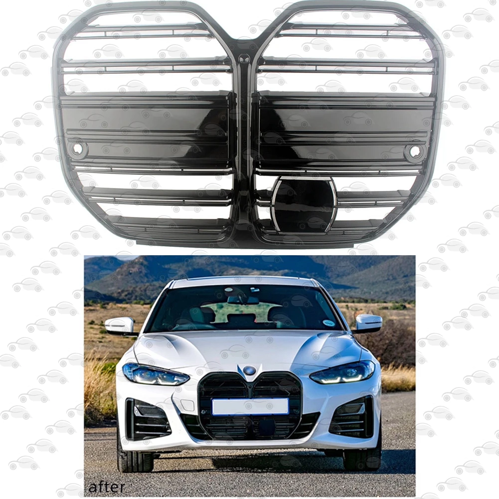 Решетка Передняя Центральная для BMW G26 4-Series Gran Coupe 4 двери 420i 425i 430i 435i M440i 2021 +