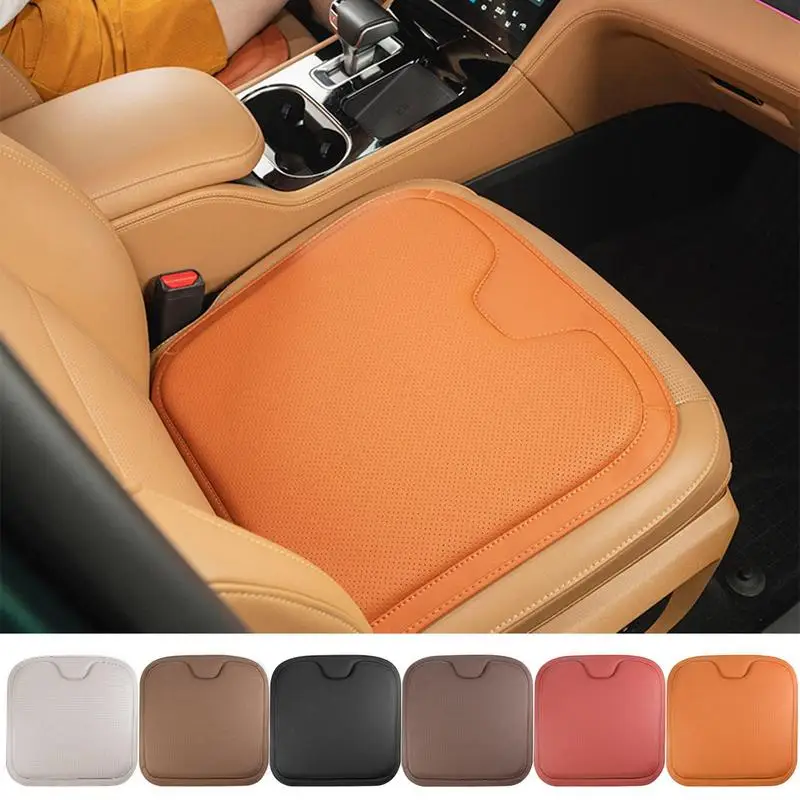 

Car Seat Cushion Pad Seat Cover Cushion Non Slip Silicone Design Universal Seat Pad Driving Booster Seat Protector Accessory