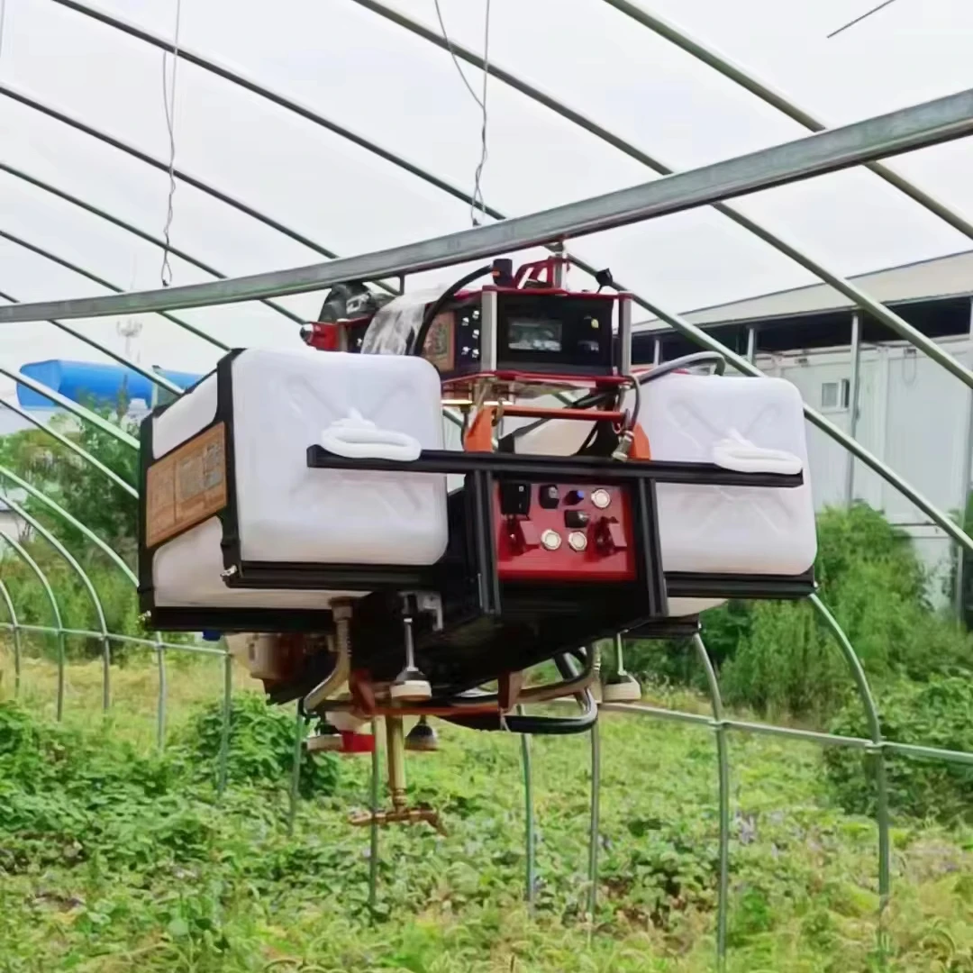 Фото SPRAYER AERIAL RAIL CONVEYOR ДЛЯ GREENHOUSE 30L ДВОЙНОЙ НАСАДКИ ДЛЯ ВОДЫ PESTICIDE HERBICIDE SPRAY №1