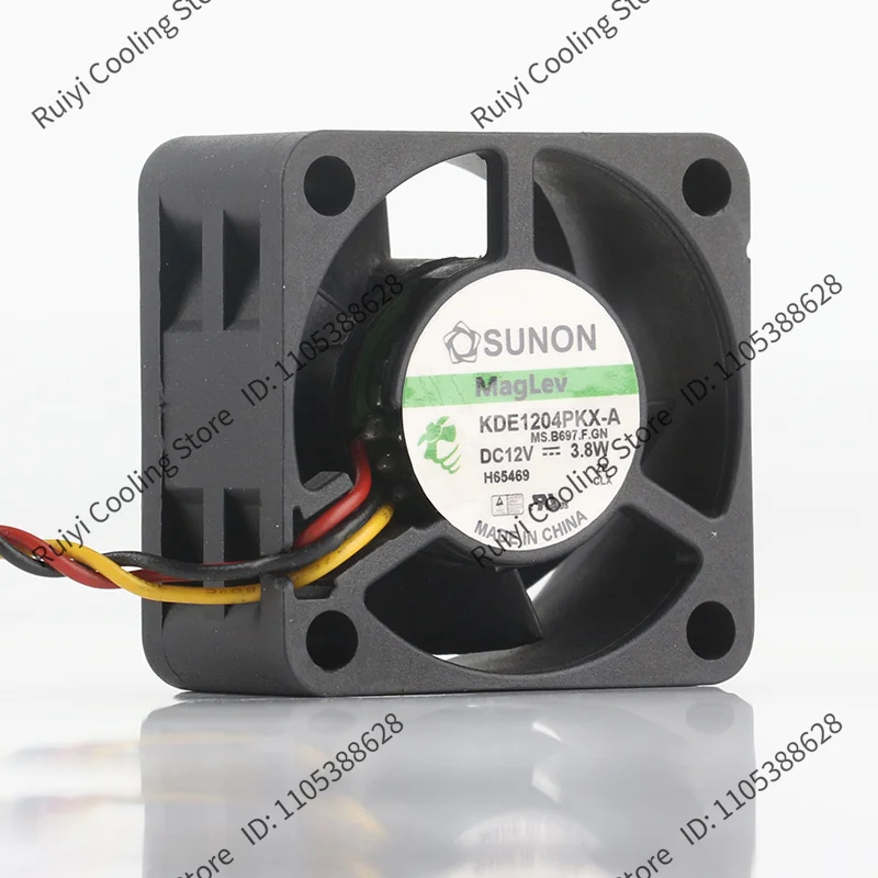 Фото Вентилятор охлаждения SUNON 4020 KDE1204PKVX-A DC12V 3.8W 4CM 3-pin с магнитной левитацией №2