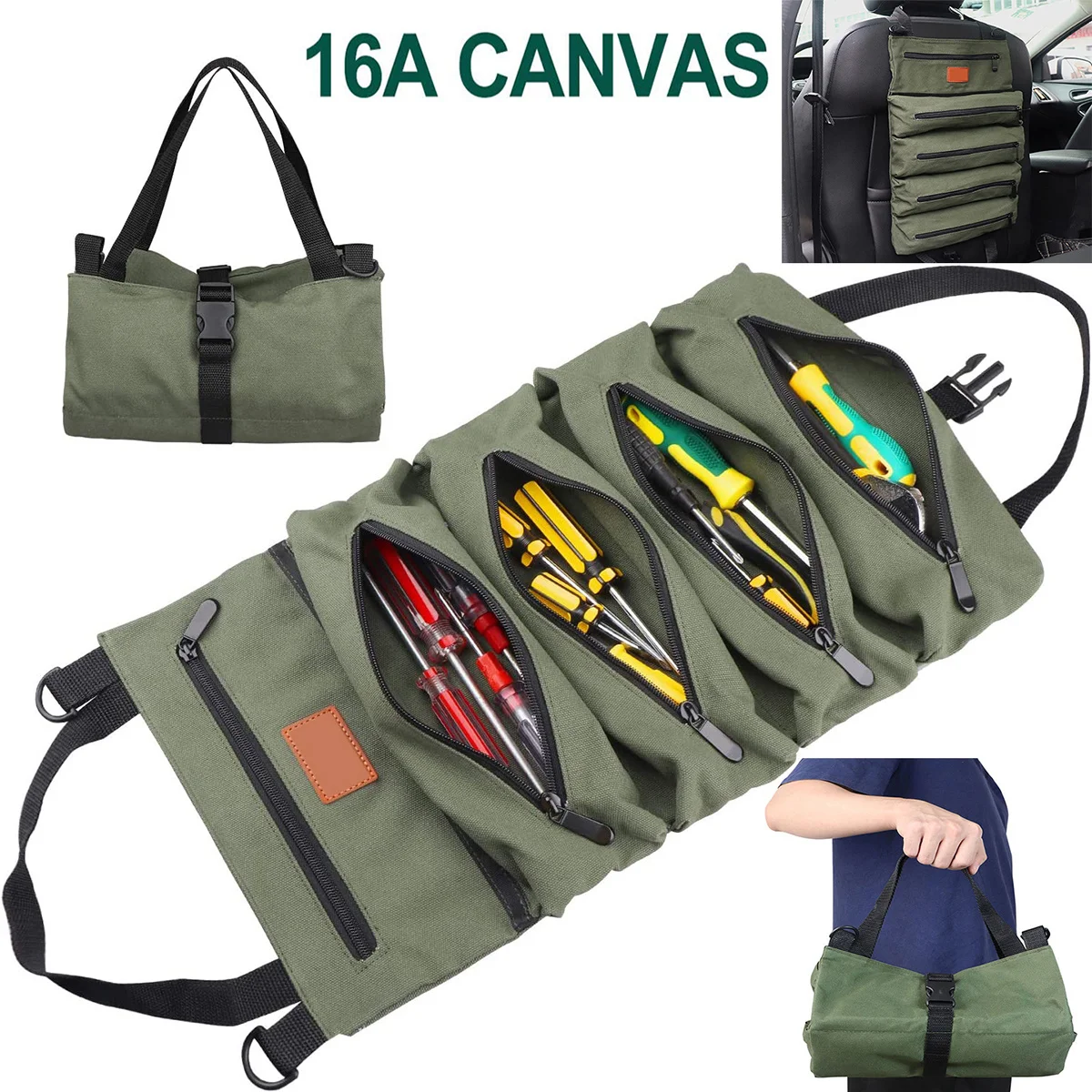 

Складная сумка-органайзер для инструментов Rollof