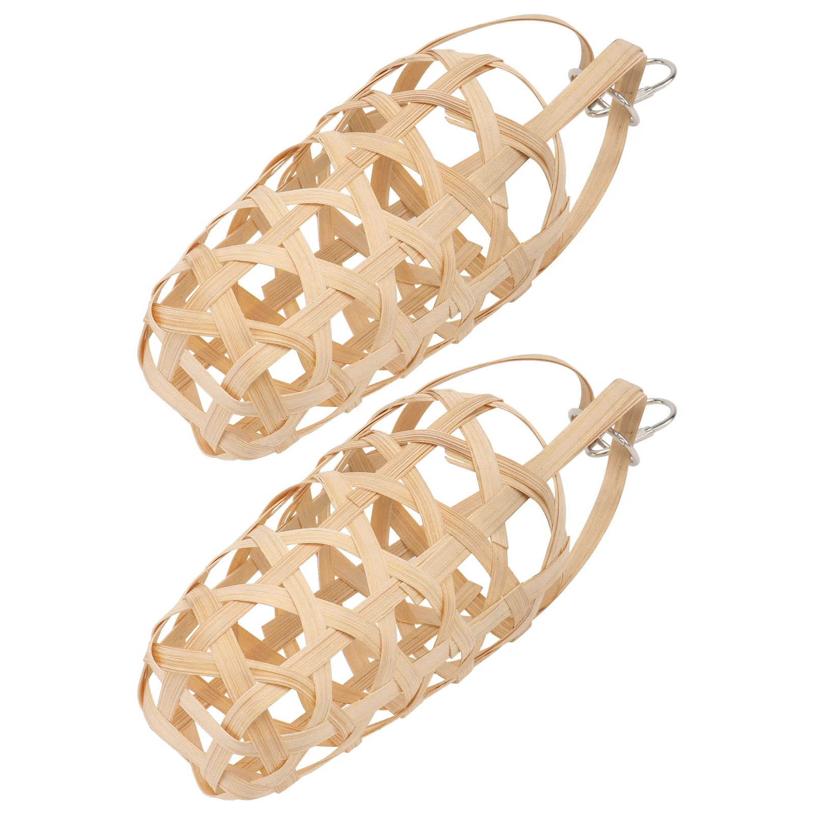 

2PCS Funny Foraging Biting Toy Pet Chicken Foraging Small Basket Pet Parrot Foraging Basket for Chicken Home