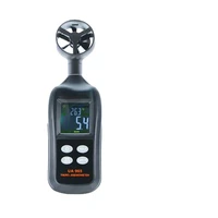 digital anemometer instrument to measure wind speed meter