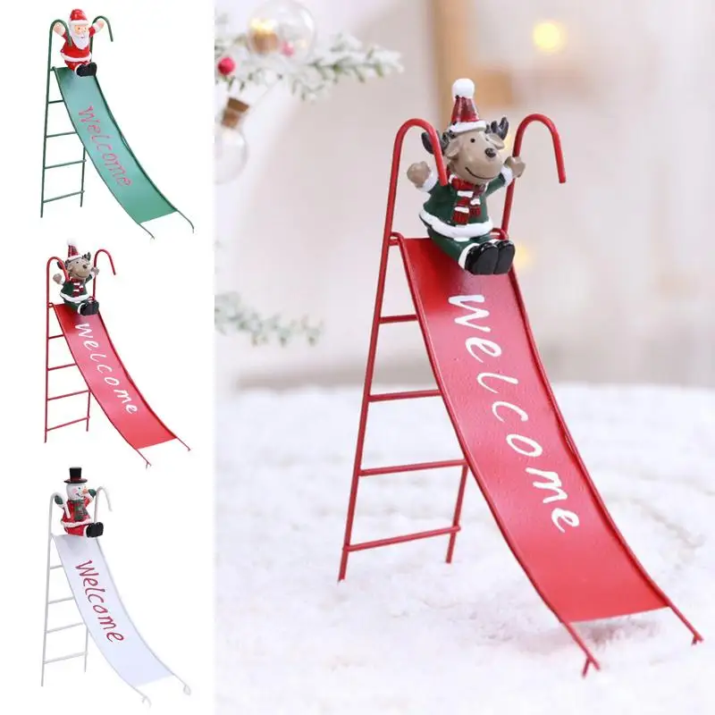 Рождественские горки украшения для дома искусственные настольные домашнего