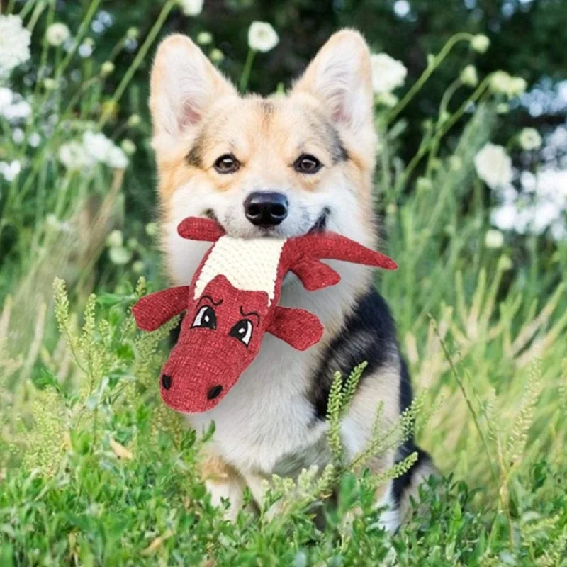 

Pets Dogs Toys for Dogs Animal Plush Toy Dog Cat Pet Toy Chew Rope Knot Bone Rope Pet Toys Training Dog Accessories