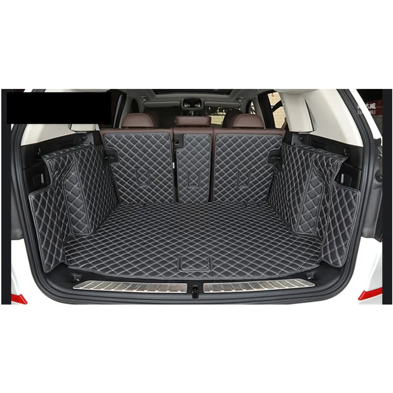 

Полный комплект автомобильных ковриков в багажник по индивидуальному заказу для BMW iX3 2020-2022 — всепогодные прочные водонепроницаемые коврики для багажника, нескользящая прецизионная молда
