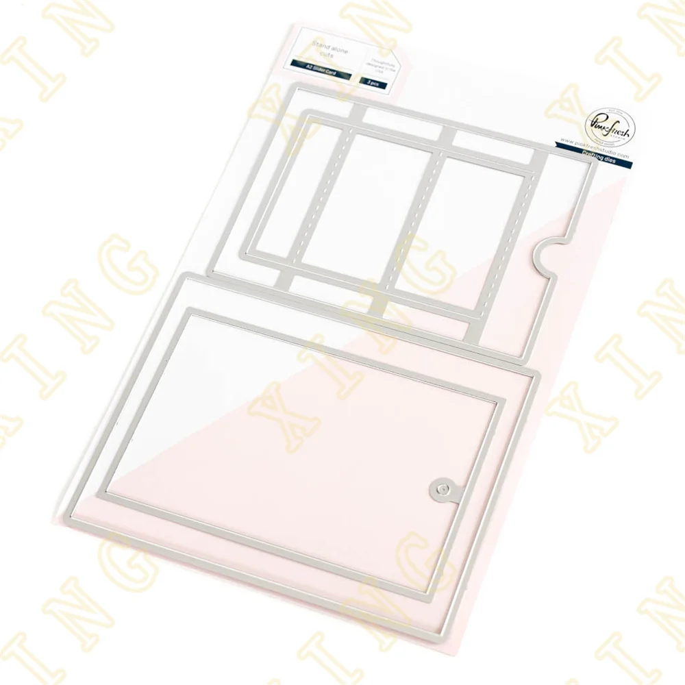 

New Metal Cutting Dies A2 Slider for Diy Scrapbooking Crafts Dies Cut Stencils Maker Photo Album Template Handmade Decoration