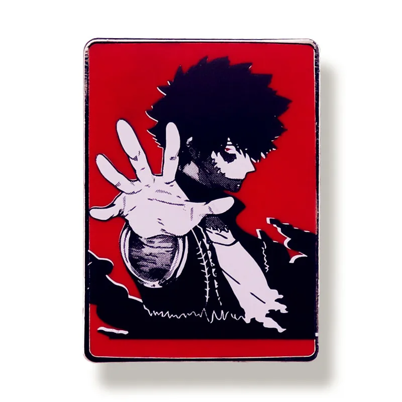 

Anime My Hero Academia Dabi Boku No Hero Brooch Enamel Pin Brooches Metal Badges Lapel Pins Denim Jacket Jewelry Accessories