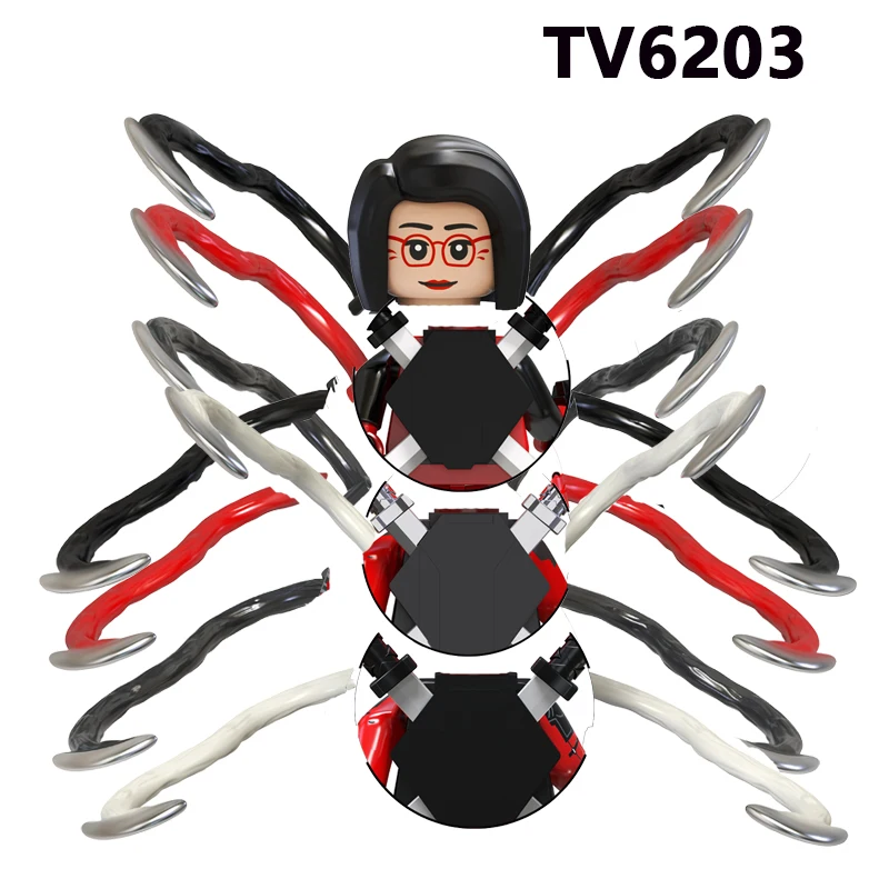 

TV6203 Popular Movie Series Character Building Blocks Dolls Mini Action Toy Figures Assembly Toys