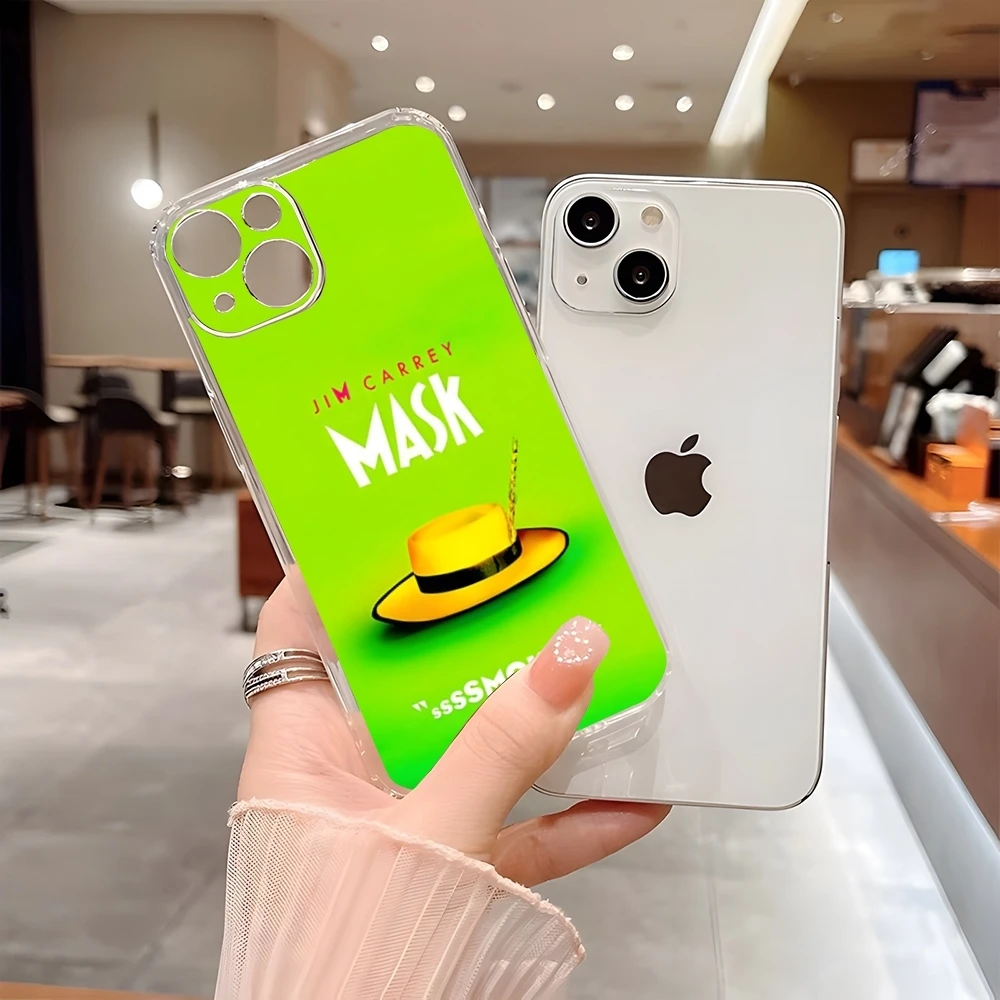 Чехол для телефона Jim Carrey Master Of Art Mask 15 Pro Max Iphone 16 Plus 11 14 12 13 Mini 7 8 X XR XS SE 2020 прозрачный