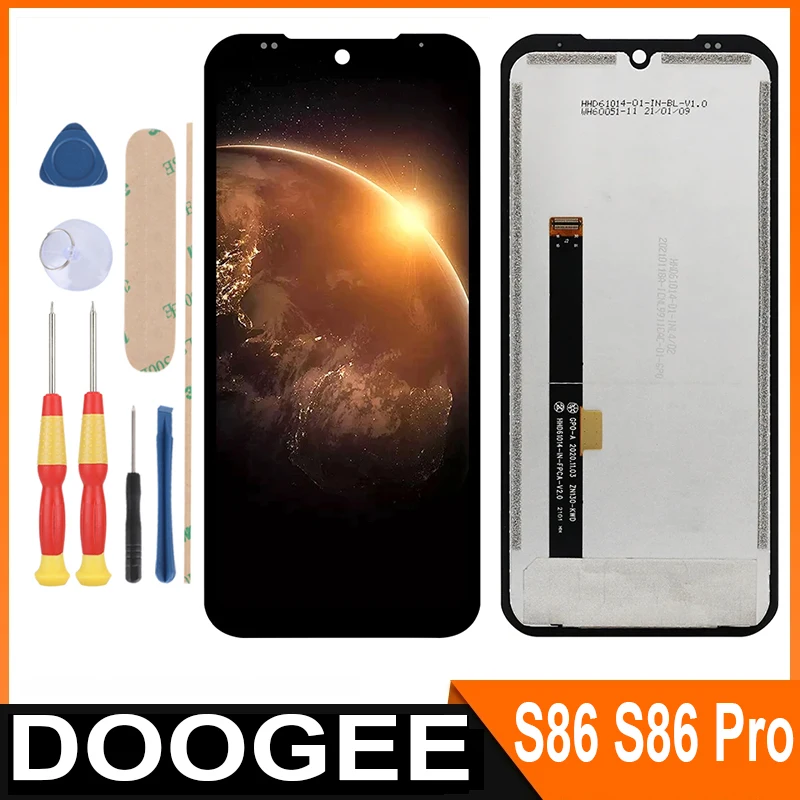 Для DOOGEE S86 Pro/6 1 &quotFHD + ЖК-дисплей сенсорный экран