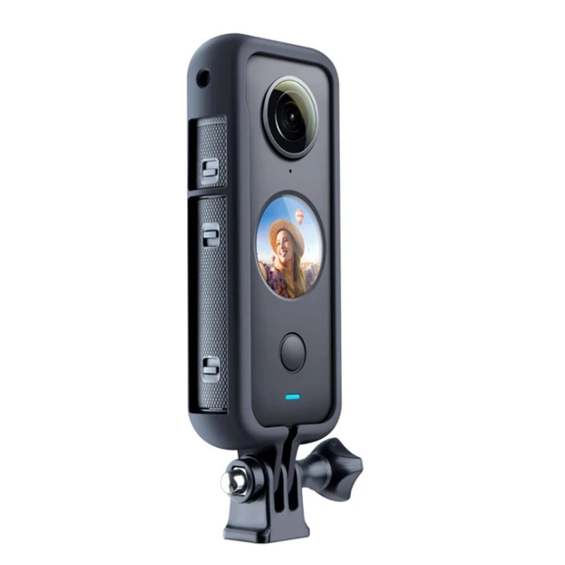 

Rabbit Cage For Insta360 One X 2 Protective Frame Drop Protection Frame Screw Base Mount Adaptor for Insta360 One X2 Accessories