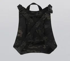 Tactical Outdoor CS Field Game Equipment Helmet Night Vision Bag Camo Helmet Quick Deployment Storage Bag Nylon Fabric