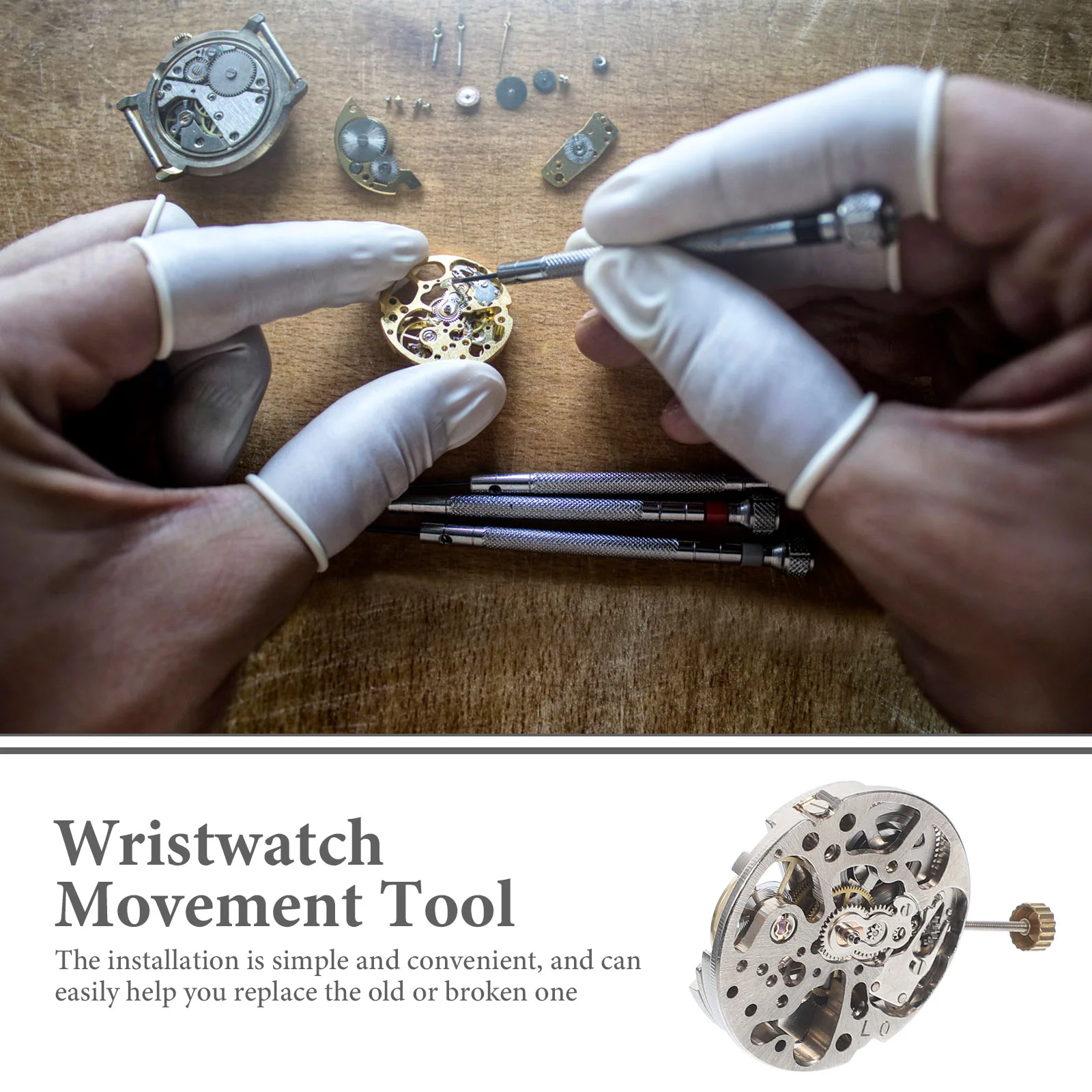 Запасные части для часового механизма часы размагничиватель сменные наручные