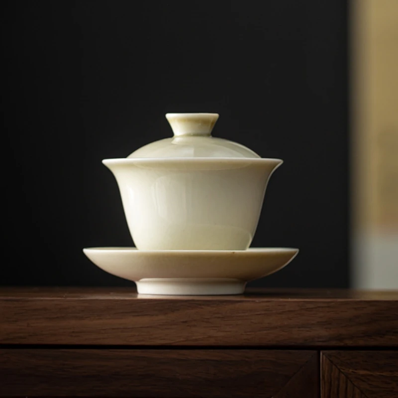 Чайная посуда Gaiwan Chawan набор из чаши для супа китайские кружки кунг-фу фарфоровая