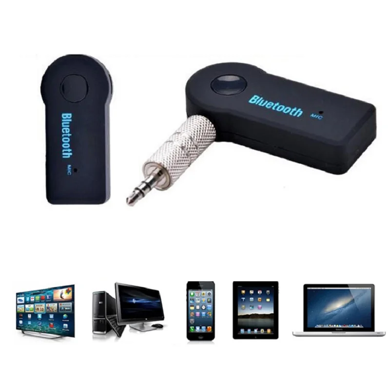 

2 In 1 Wireless Bluetooth-compatible Receiver Transmitter Adapter For Car Music Audio AUX Audio Transmitter Auto Music Receiver