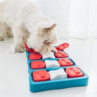 1pcs dog interactive game intelligence toy treat and seeking fun mobile treasure box pet intelligence toy