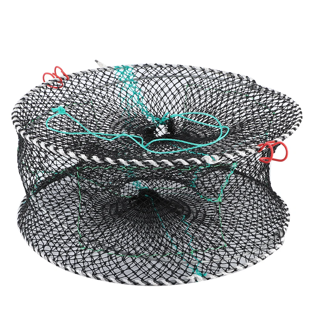 

Portable Collapsible Crab Traps Foldable Crabbing Net for Lobster Shrimp Cast Mesh Fishing Acce