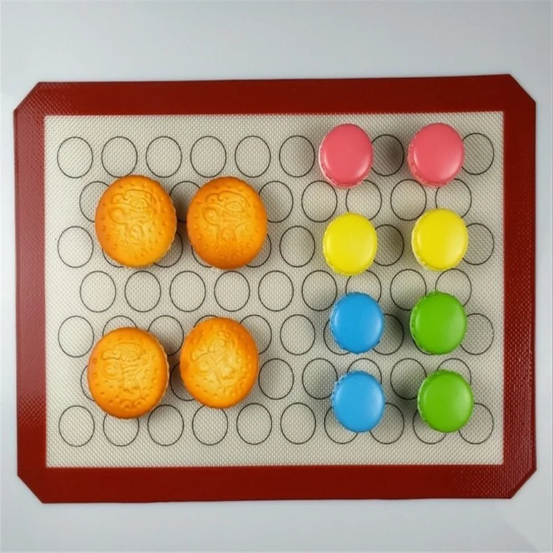 

Non-Stick Baking Mat Silicone Pad Oven Sheet Liner Cookie Bread Biscuits Baking Pastry Tool Large Size Rolling Dough Mat